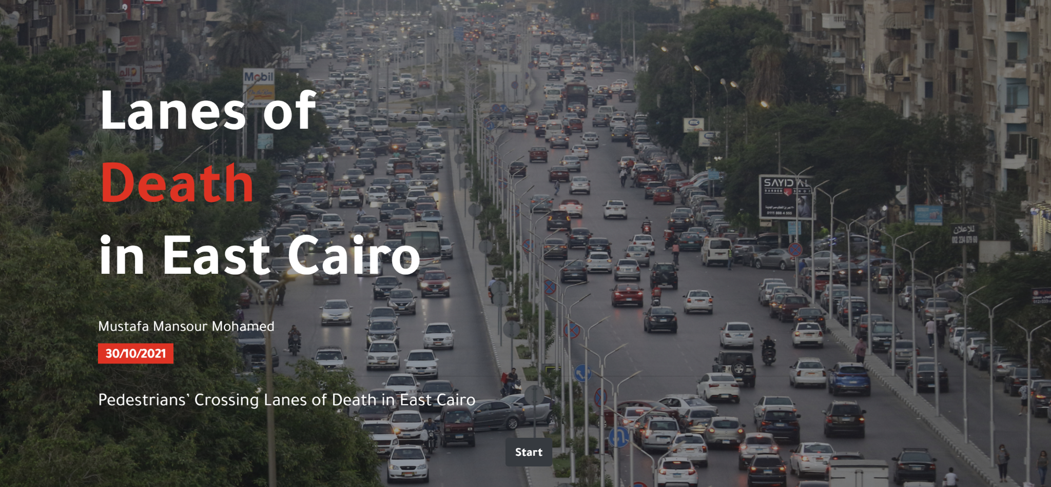 Lanes of Death in East Cairo