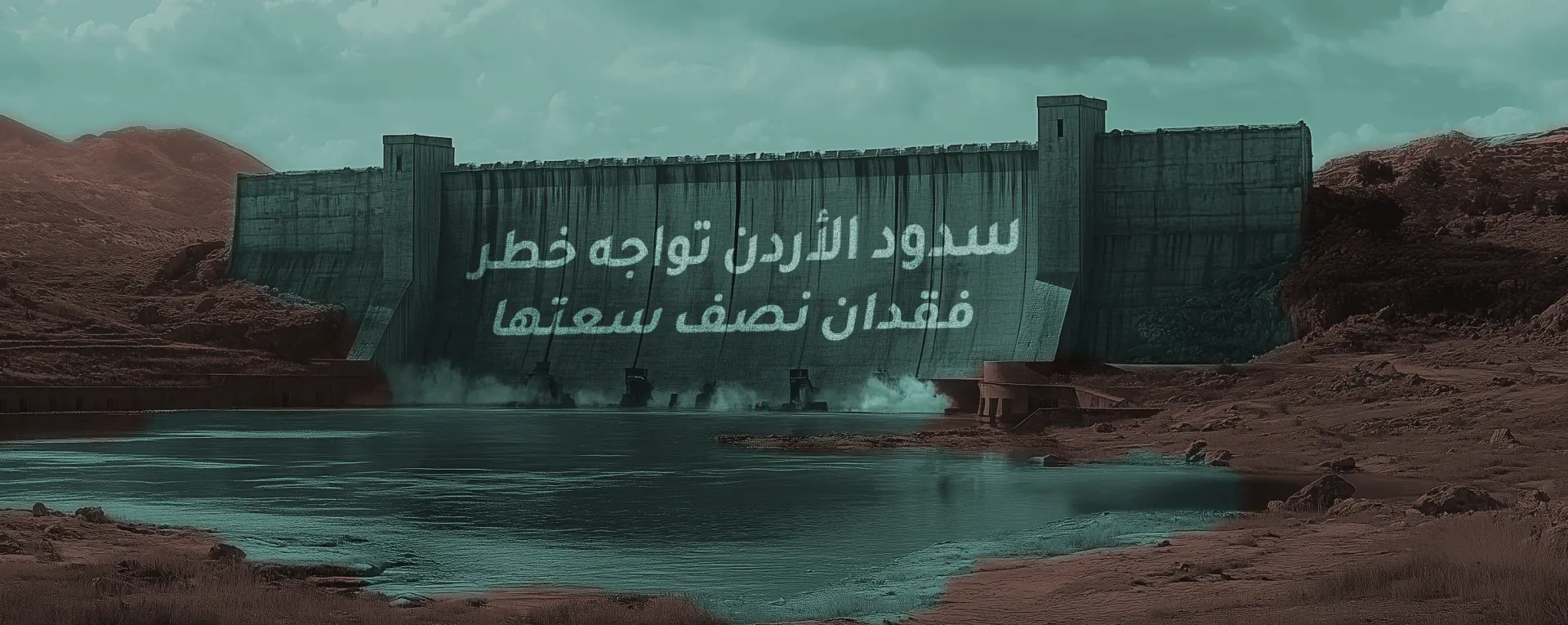 سدود الأردن تواجه خطر فقدان نصف سعتها التخزينية