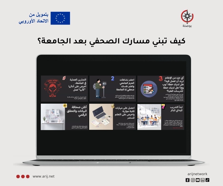 أريج تعقد جلستين رمضانيتين لطلبة الإعلام والجمهور العام | بوصلة